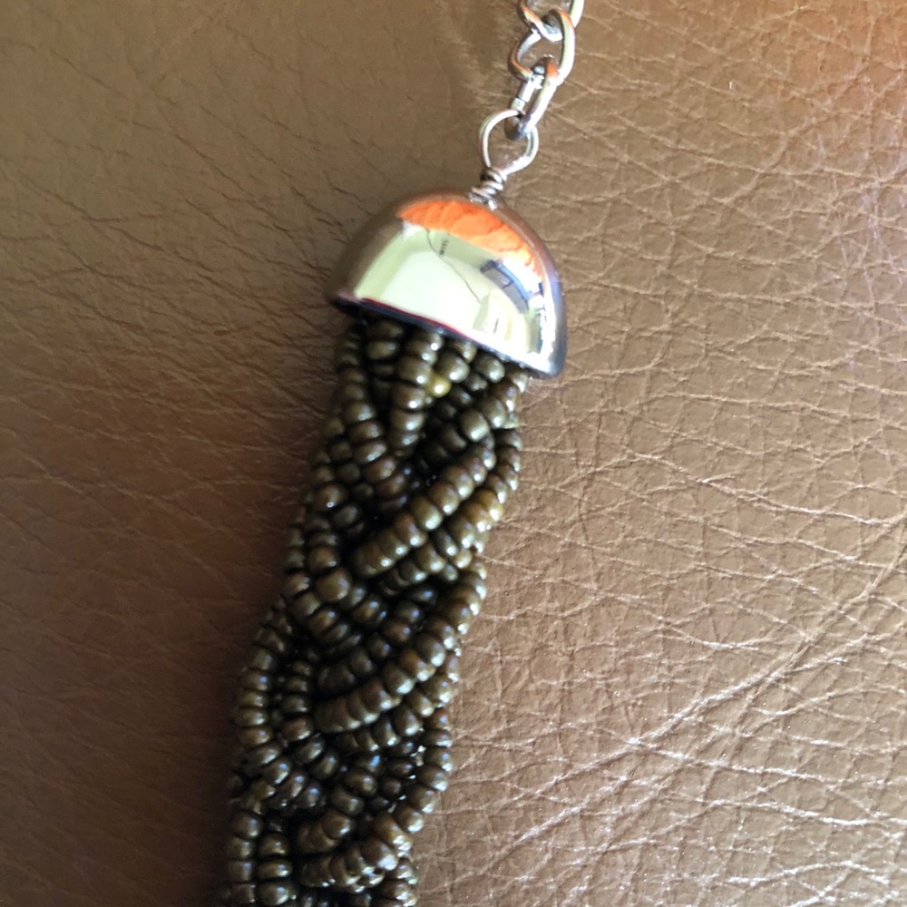 🤎🤎🤎 Braided Statement Necklace 🤎🤎🤎 - Picture 4 of 10